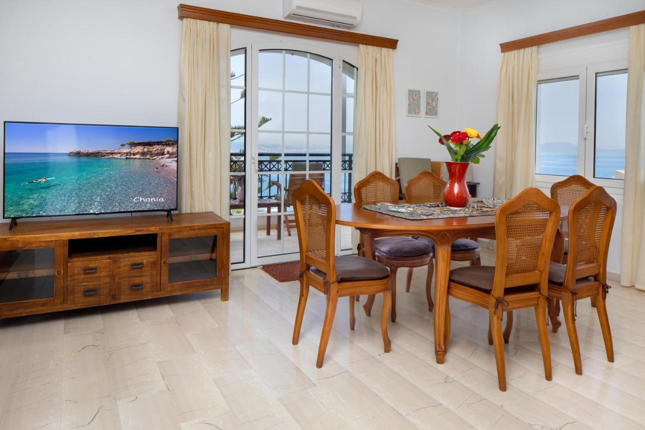 Sunset Home With Sea View La Canée Extérieur photo