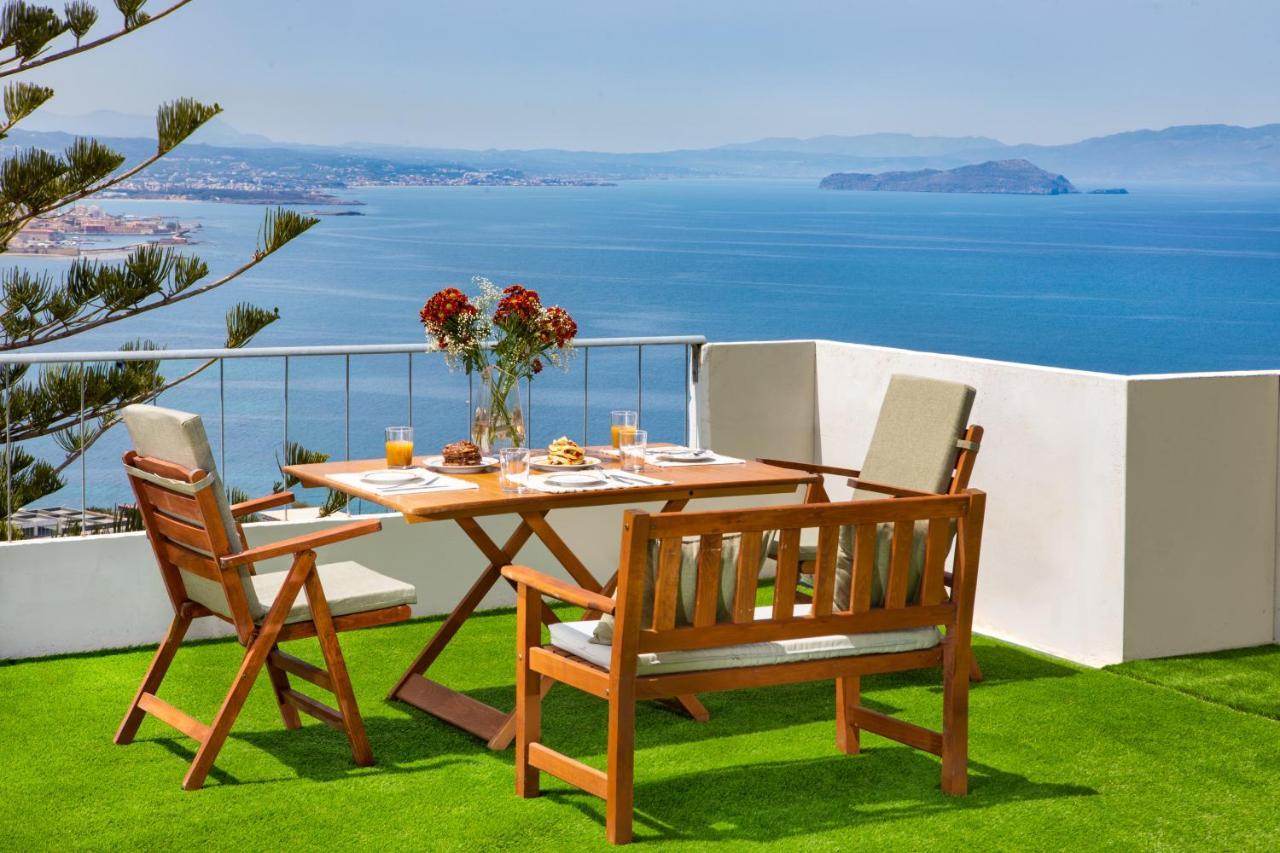 Sunset Home With Sea View La Canée Extérieur photo